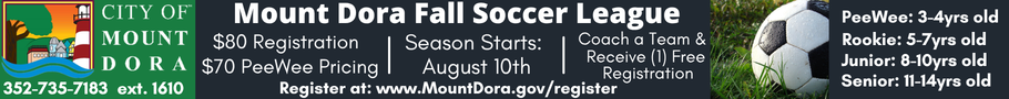 Mount Dora Fall Soccer TB